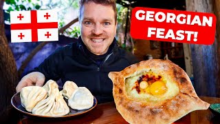 The Best GEORGIAN FOOD TOUR in Tbilisi Georgia: Georgian Food Is AMAZING