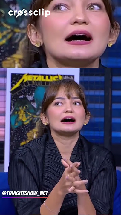 arrgh enzy gak suka butiran debu #tonightshow #enzy