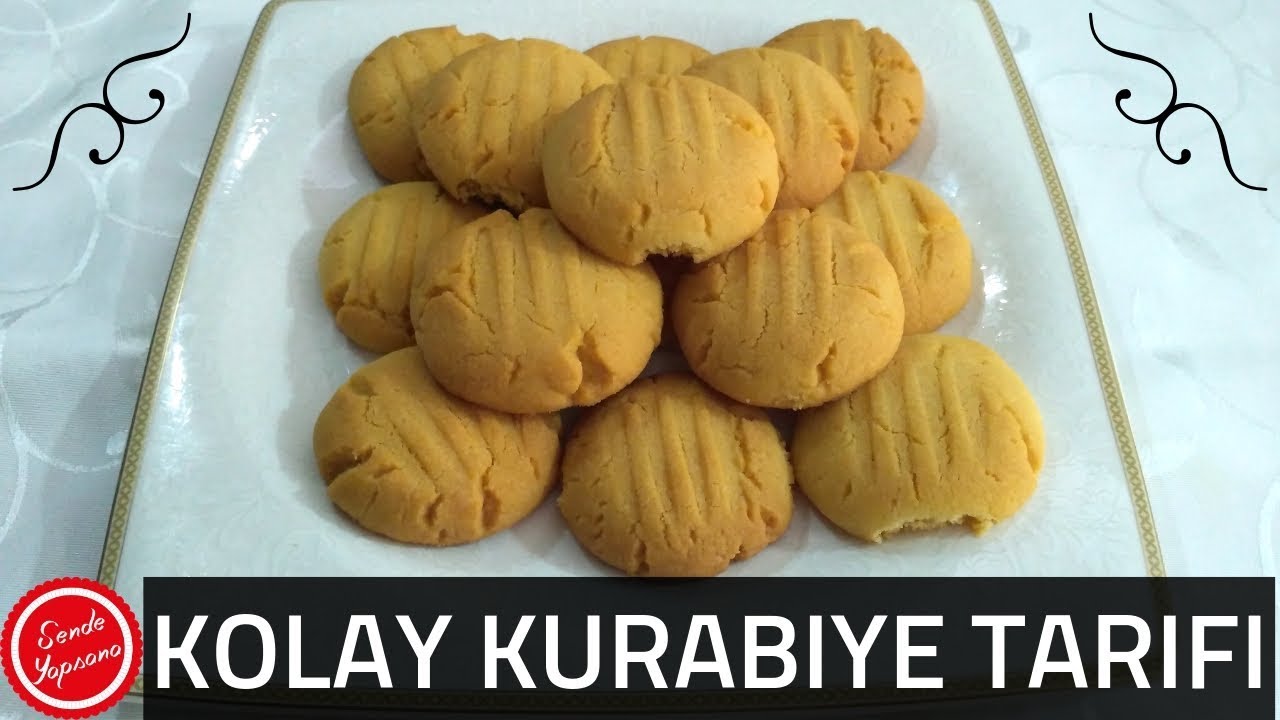 Kolay Kurabiye TarifiTatlı Kurabiye Tariflerikurabiye YouTube