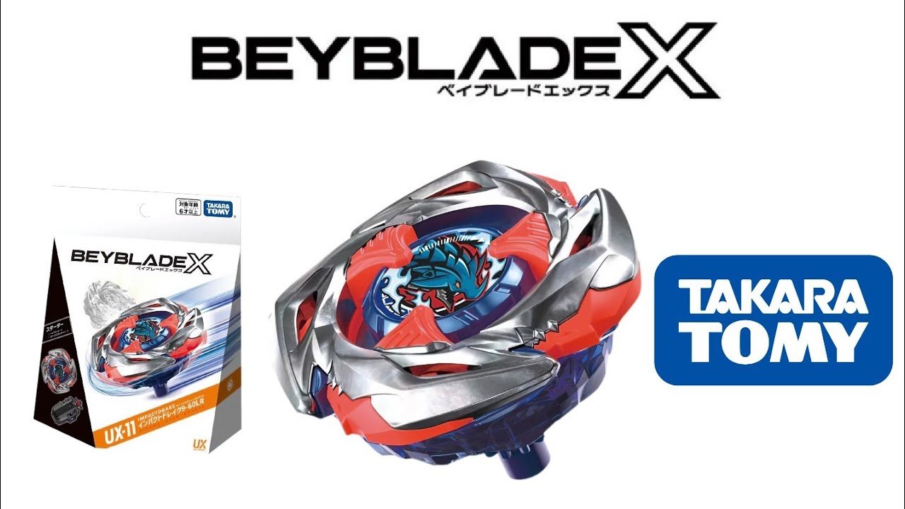 Takara Tomy Beyblade X UX-11 Impact Drake Review! - YouTube