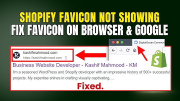 Shopify Favicon Not Showing in Google Search & Browser Fix | How to Add Browser Favicon for Shopify
