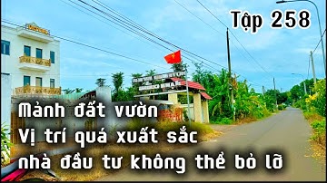 không thở nỗi anh hòa quyết định rao bán đất vườn vị trí đắc địa .đất vườn vùng ven bà rịa vũng tàu