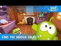 Find The Hidden Objects in 360 - Om Nom Stories: Mysterious House