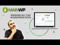 Manage and control all your WordPress sites with MainWP