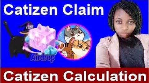 Claim Your Catizen Airdrop NOW! | Catizen Airdrop Allocation Distributed  How Many Did You Get?"