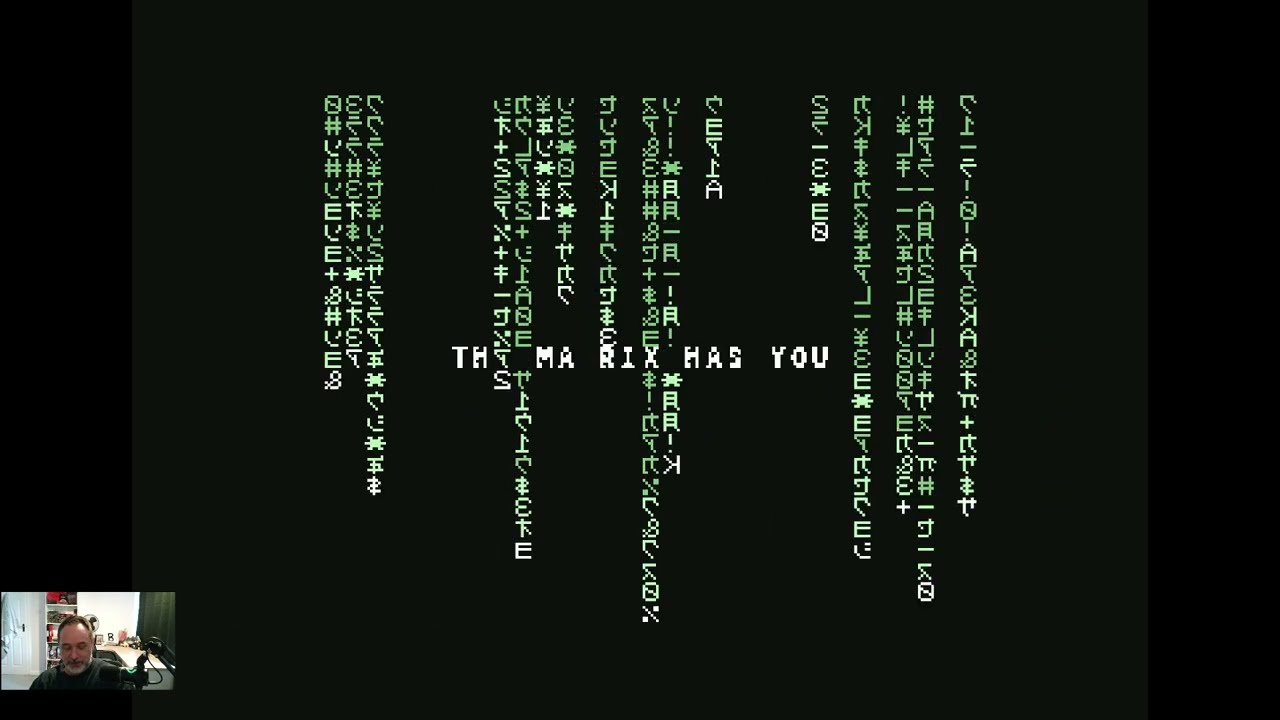 C64 Dev Machine - MATRIX RAIN - YouTube
