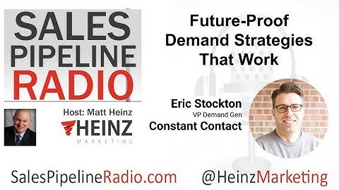 Sales Pipeline Radio - Matt Heinz & Eric Stockton