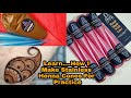 How I Make Stainless Henna Cones For Practice & YouTube Videos | How to Roll, Fill & Seal Henna Cone