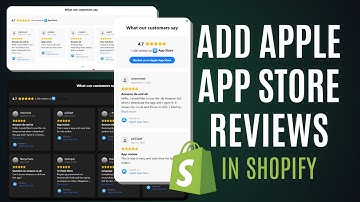 How to Add Apple App Store Reviews in Shopify [For FREE]