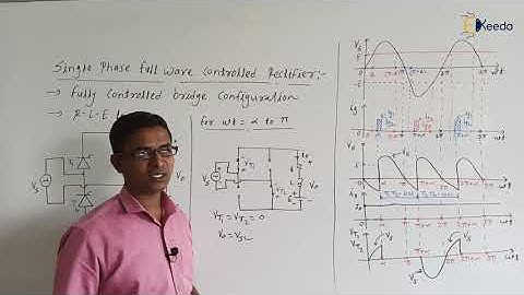 Mastering Single Phase Fully Controlled Bridge Rectifier | RLE load : Circuit Operations