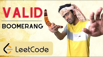1037. Valid Boomerang | Interview Preparation | English | code io