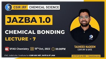 Chemical Bonding for CSIR NET | Back Bonding Chemistry | JAZBA 1.0