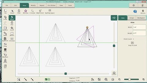 Playing in ProStitcher - Rotate