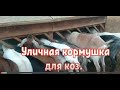 Кормушка для коз. Размеры. Нюансы.