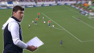 Mauricio Pochettino First Chelsea Game | Beautiful Teamwork Plays