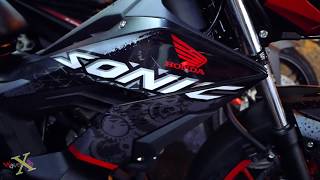 Honda Sonic 150I 2019 - Agresso Matte Black - Walkaround