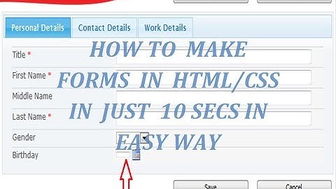 How To Create HTML Form in Notepad++ in Just 5 Minutes (Step by Step) Easy HTML Tutorials