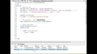 TSQL: Dealing With A Growing Log File