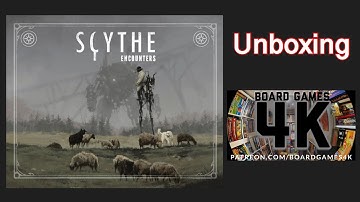 Scythe Encounters Expansion - Unboxing
