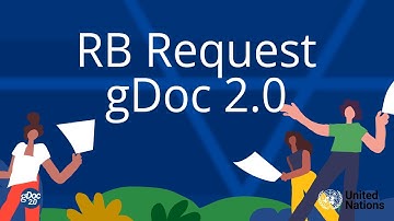 Submitting a slotted forecasted or new RB Request in gDoc 2 0