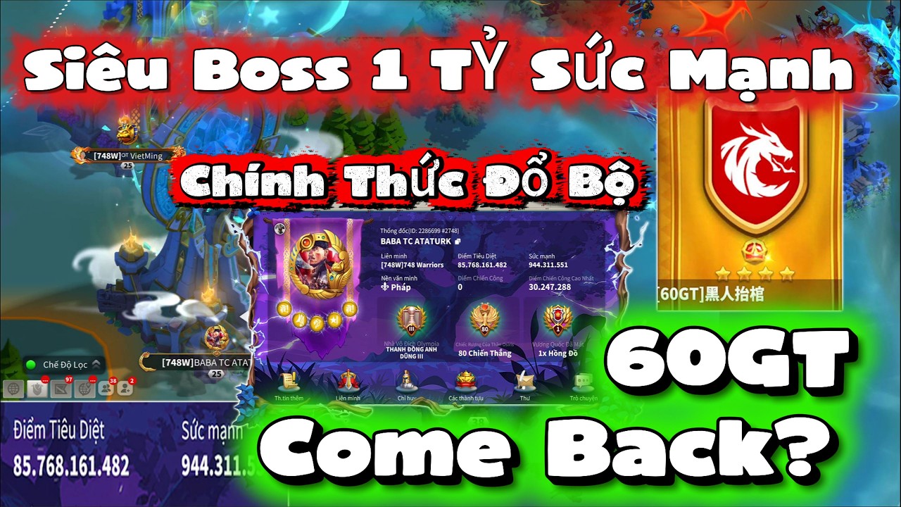 🛑 K2748 CHẤN ĐỘNG 🔥 Siêu Boss 1 TỶ SỨC MẠNH Vừa Đổ Bộ! 😱 (Rise of Kingdoms)