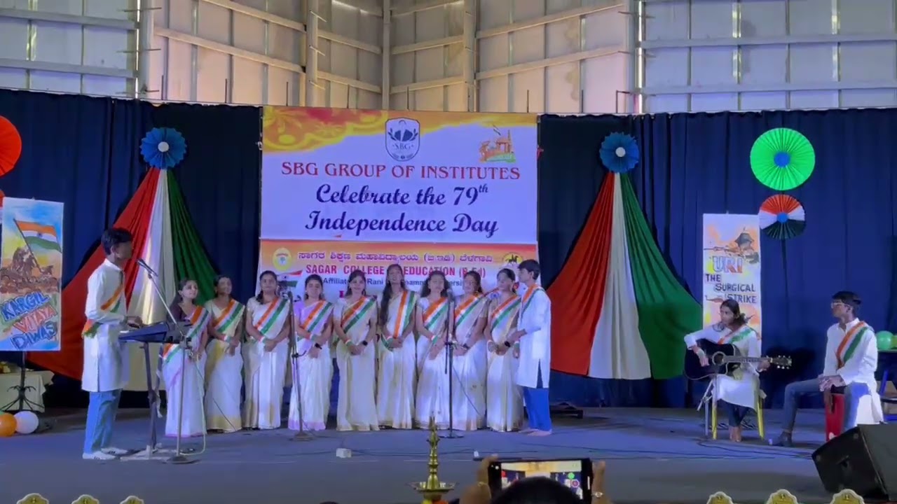 Independent 15/08/2025 song contact in sbg college 