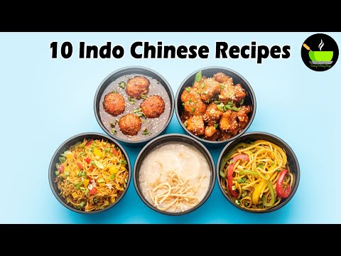 10 Indo Chinese Recipes | Easy Asian Recipes | Restaurant Style Indian Chinese Recipes | She Cooks