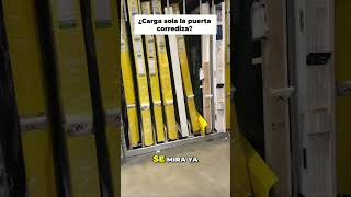 🚪 “Working alone? Here’s how I load a sliding door by myself.”
