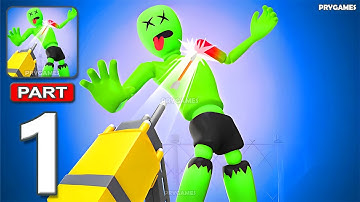 Zom Hunt - Arrow Havoc - Gameplay Walkthrough Part 1 - Arrow Ragdoll Shooter (Android, iOS)