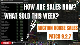 Gold in sales in 7 days on the Auction House in World of Warcraft Shadowlands #33 screenshot 2