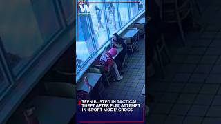 Teen Busted in Tactical Theft After Flee Attempt in ‘Sport Mode’ Crocs #winknews #florida #crime
