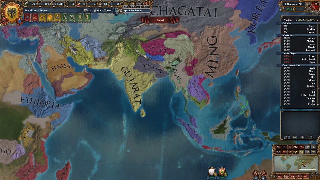 [EU4] Austria World Conquest Part 71 YouTube