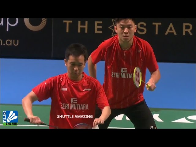 Hendra Setiawan Paired With Tan Boon Heong Defeats World Champion | Hendra/ Tan vs Liu/ Zhang class=