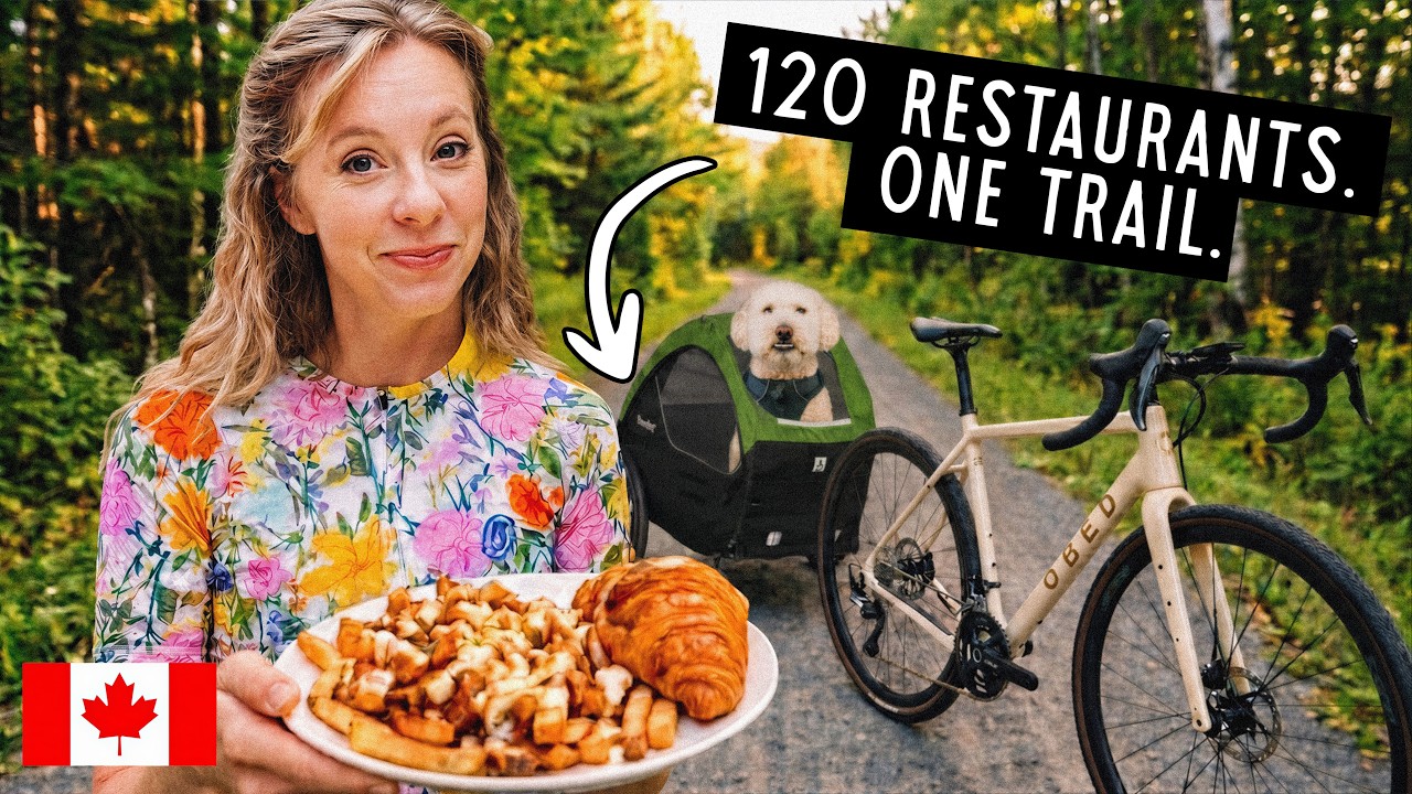 Cycling the Véloroute Gourmande through Québec