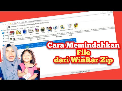 Video: Bolehkah WinRAR membuka ZIPX?