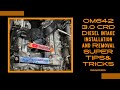 OM 642 3.0 CRD Diesel intake installation and removal super tips and tricks. A must watch for anyone