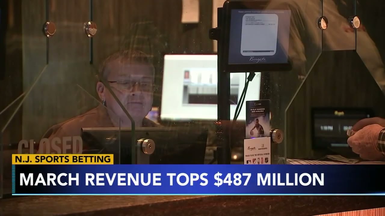 New Jersey casino, sports betting revenue up 15% in March