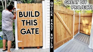 BUILD this GATE in under an hour!! | How To by Fix It With Zim 2,260 views 3 years ago 14 minutes, 41 seconds