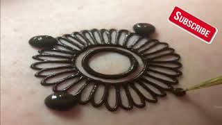 How to make or apply Henna designs Easy simple Mehndi designs for hands screenshot 3