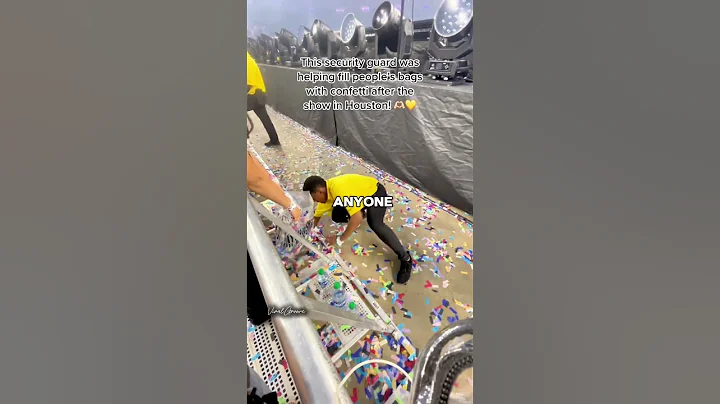 She Gave EVERY Swiftie Confetti… and Security SNAPPED 😱💔 #erastour #taylorswift #shorts