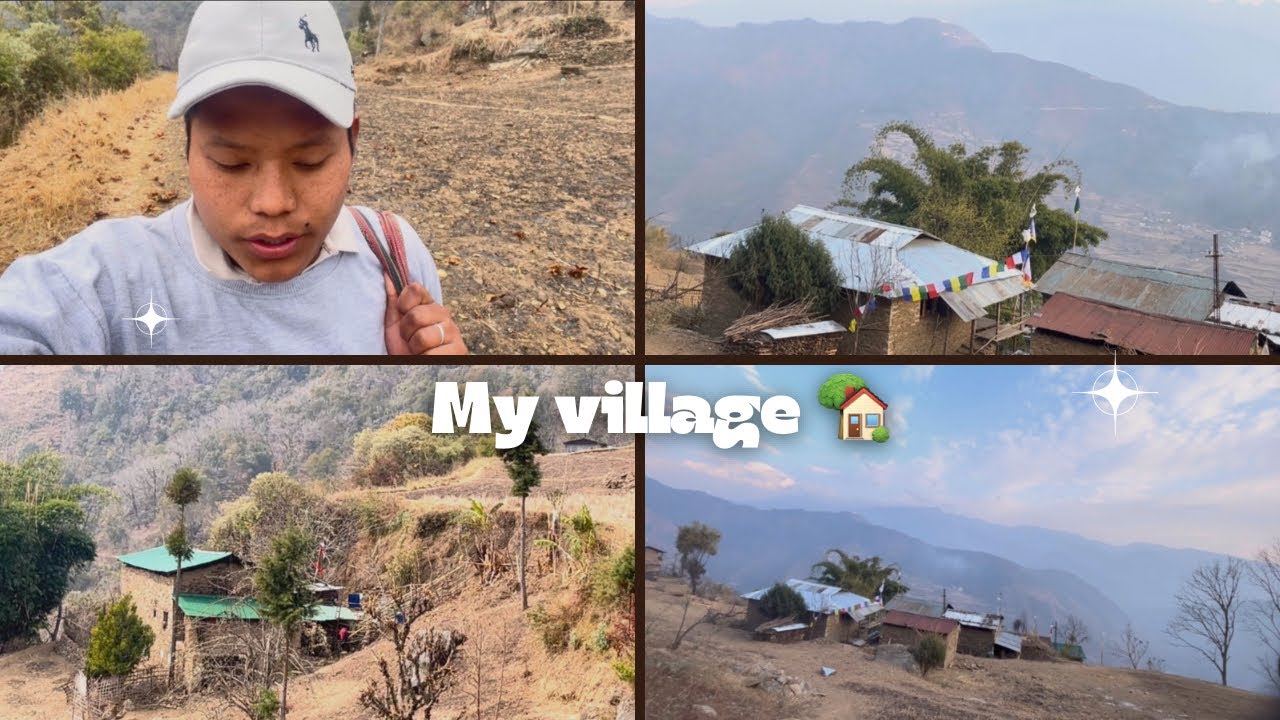 Mera chota se village Dekha  te ap sab ko 🥰🏡