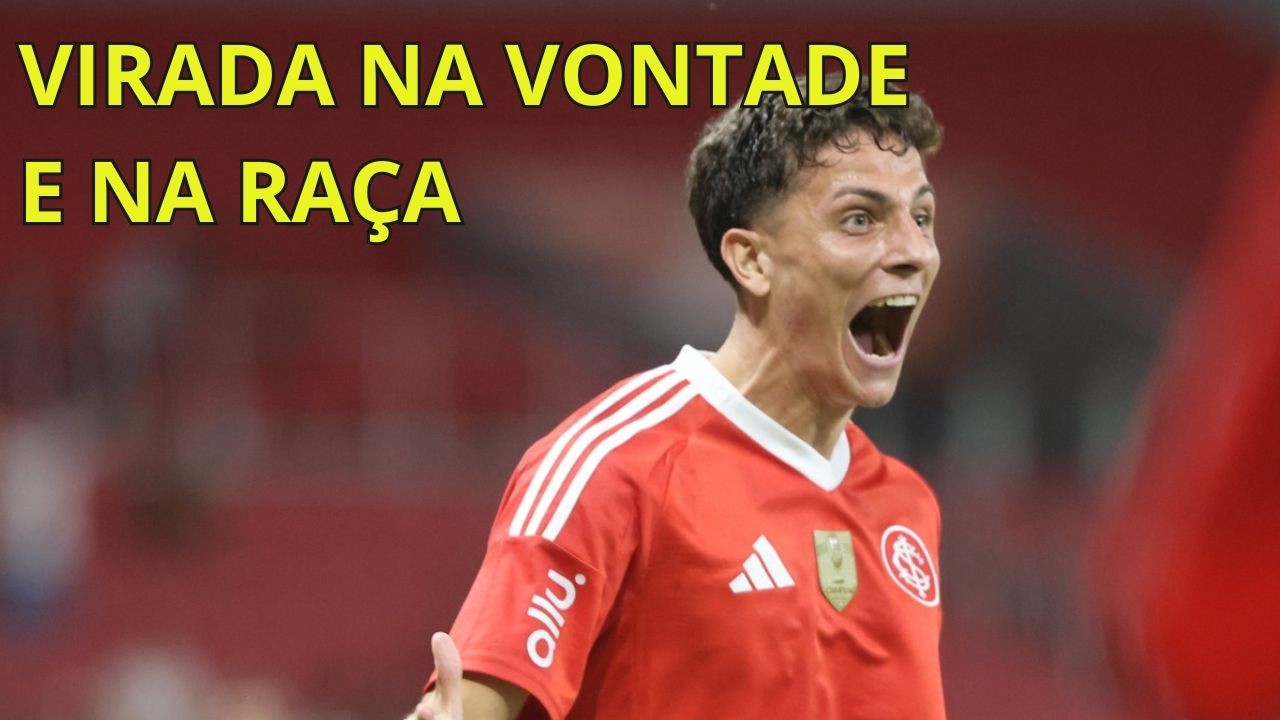 BAITA VITÓRIA NA ESTREIA COM A FORÇA DOS JOVENS DO INTER