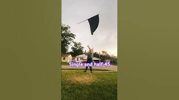 Just some tosses #growwithme #beginner #colorguard #guard #tosses
