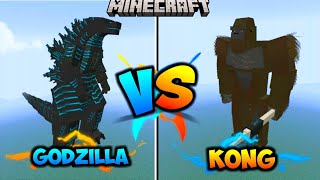 HOW I ADDED GODZILLA & KONG IN MCPE?? ⚠️ You Can Also Add⚠️