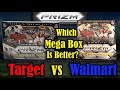 2020 Prizm Football Walmart Mega Box vs Target Mega Box! Comparison, Retail Review!