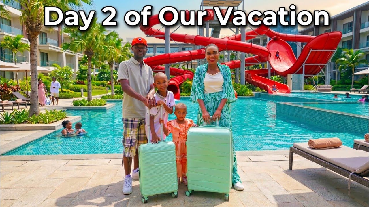 Day 2 of Our FIRST Vacation Ever ✈️ Unbelievable Family Moments + Dream Home Lights Installation 🏡✨