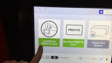 New PRESTO machine. Add funds to PRESTO In 15 seconds flat!