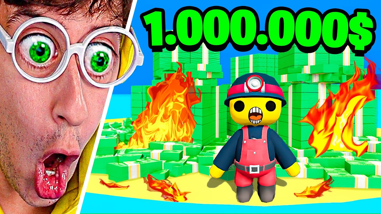 24 HORAS para GASTAR 1,000,000$ 🤑💎! (o PIERDE TODO 🔥) - Wobbly Life #338