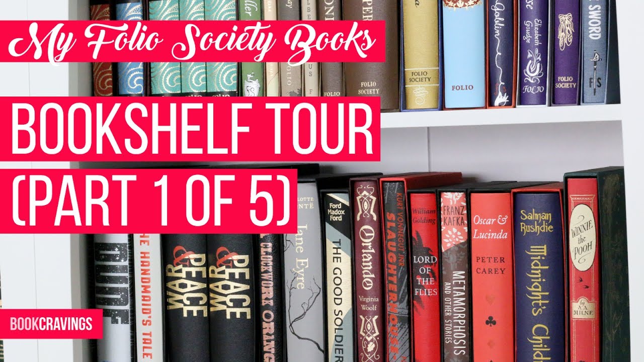 All My Folio Society Books Bookshelf Tour Part 1 Of 5