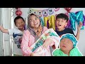 DEKORASI RUANGAN UNTUK KEDATANGAN BAYI SHANUM 👶| Davino Vlog